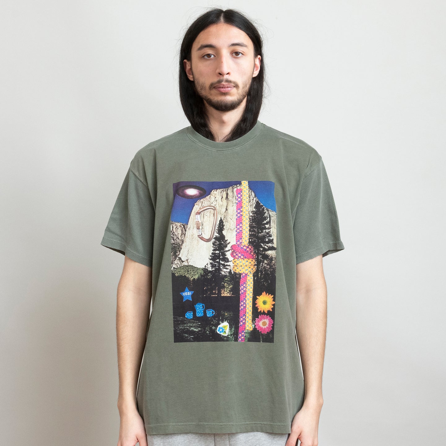 ANB x Oliver Payne YES! Tee – Olive